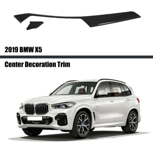 For BMW X5 2019 2020 2021 Center Dashboard Console Air Conditioning Vent Outlet Trim Cover Frame Protector Accessories