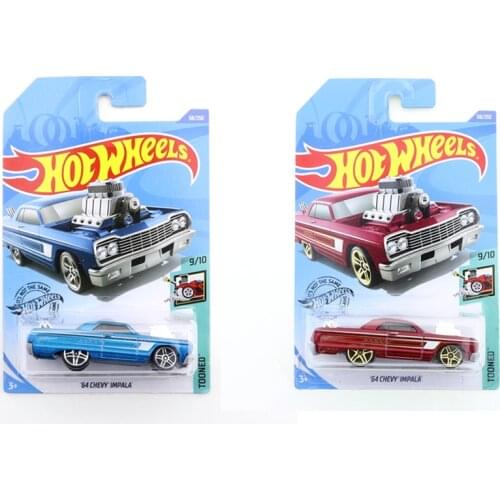 2020-58 Original Hot Wheels Mini Alloy Coupe 64 CHEVY IMPALA 1/64 Metal Diecast Model Car Kids Toys Gift