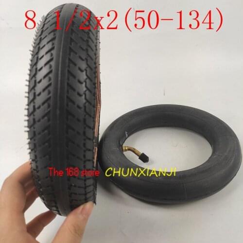 Free Shipping 8 1/2X2 (50-134) Tyre Inner Tube and Rim for Gas Electric Inner Tube Included 8.5*2 Tyre