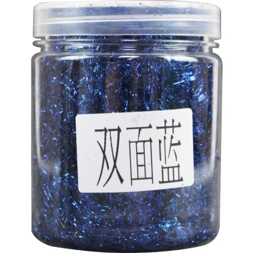 Imitation Gold Leaf Wire,Alloy Thread Blue ,Gold Foil Wire for Tinsel Wall Decoration,Nail Art,Arts and Crafts,5g