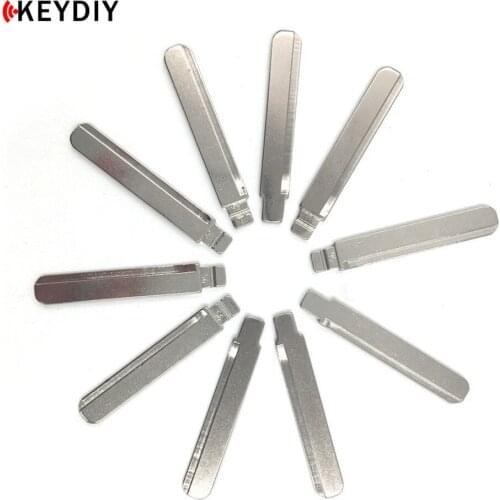 KEYDIY 10 pcs/lot Metal Blank Uncut Flip JMD VVDI KD Remote Key Blade Replacement 56# for BYD F3