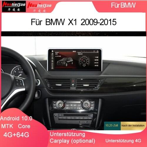Hualingan Für (1021)BMWX1 E84 CCC 10.25 "Android10 Touchscreen Auto Stereo Navigation Multimedia + ICH-Stick 4g