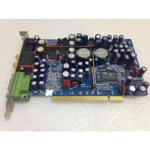 ONKYO SE-150 PCI 110db 7.1 Channels Digital Sound Card WAVIO WIN7 Driver
