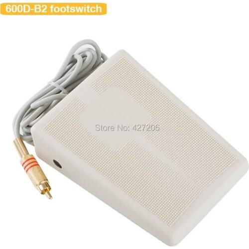 Free Shipping 1PCS Square Plastic Tattoo Foot Pedal Footswitch 600D-B2 for Permanent Makeup Kit & Tattoo Machine Set Kits Supply
