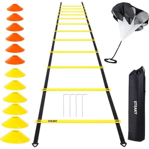Football Training Agility Ladder Agility Speed Ladder Agility Ladder Jump Grid Ladder Suit Ball Training Equipment -40