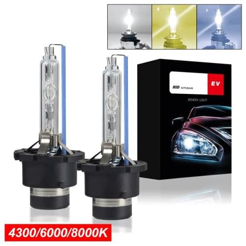 Super Bright Headlights D4S Xenon HID Car Bulb 35W 7000LM Automobiles Headlamps 4300k 6000K 8000K Kit