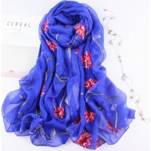 TINGRUI Women's Silk Scarves