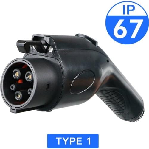 Type 1 Female 16A 32A 40A Sae j1772 EV Charging Plug Electric Car Connector