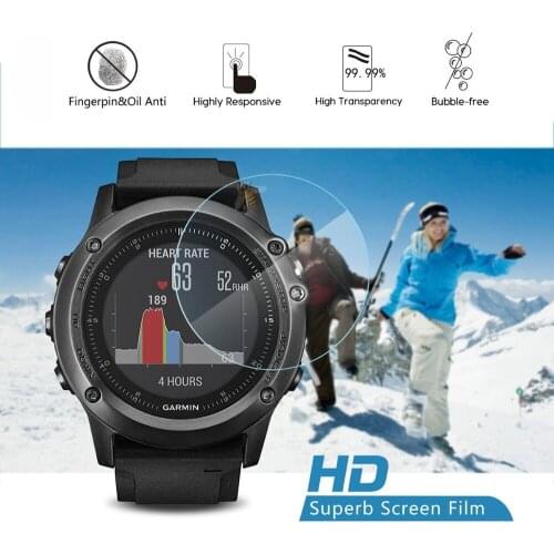 Anti-Scratch Clear Full Cover TPU Screen Protector Film Shield Cover Protection For Garmin Fenix 3 Watch Not Tempered Glass