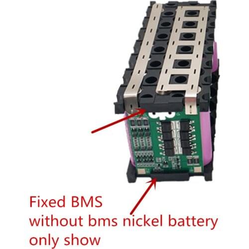 2 pcs 18650 battery holder 12v 3x7 Cell Spacer Radiating Shell Pack electric sprayer battery box Plastic Heat holders 3s7p