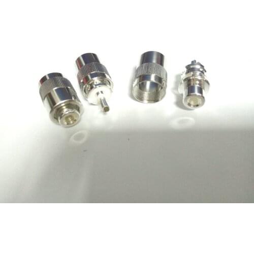 20PCS LOT in bulk sales coaxial cable RG58 RG142 LMR195 RG400 UHF PL259 male ADAPTER Selling