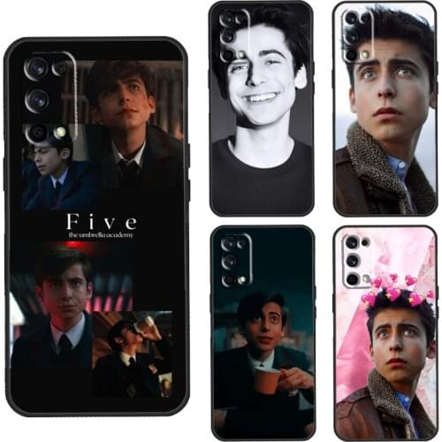 The Umbrella Academy Aidan Gallagher Case For Realme 8 Pro C3 C11 C21 GT Q3 6 7 Pro Funda For OnePlus 9 Pro 7 8 Pro 7T 8T Nord