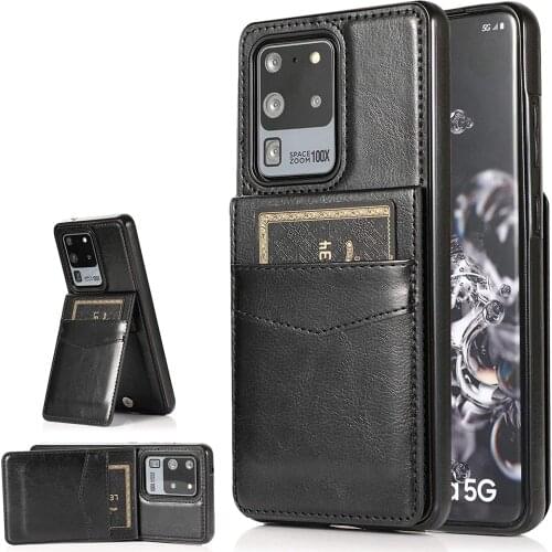 Phone Case for Samsung Galaxy S20 Ultra Glaxay S20ultra 5G Card Holder Wallet Cover Stand Leather Cell Gaxaly 20S S 20 A20 G5