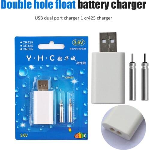 Electric Fishing Floats Rechargeable CR425 Battery Fishing Buoy Tackles Suit for Charger Devices Tools Accessories