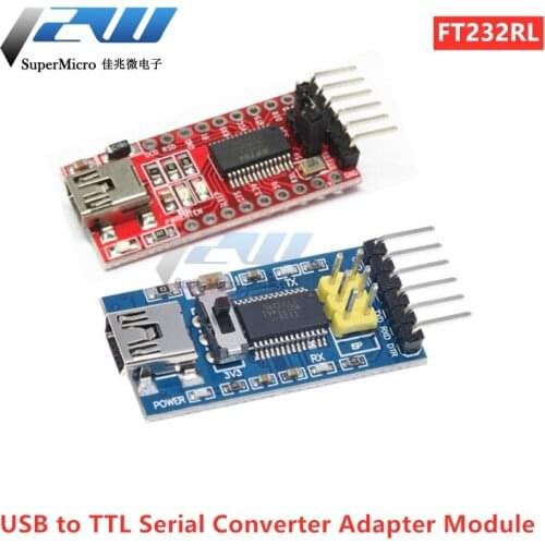 FT232RL FT232 FTDI USB 3.3V 5.5V to TTL Mini Port Serial Adapter Module for arduin o pro mini USB to 232 USB to TTL