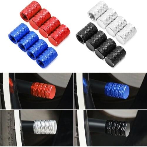 4pcs Car Tire Valve Stem caps for Mitsubishi Outlander Lancer 10 Pajero Sport EX ASX Colt Grandis L200