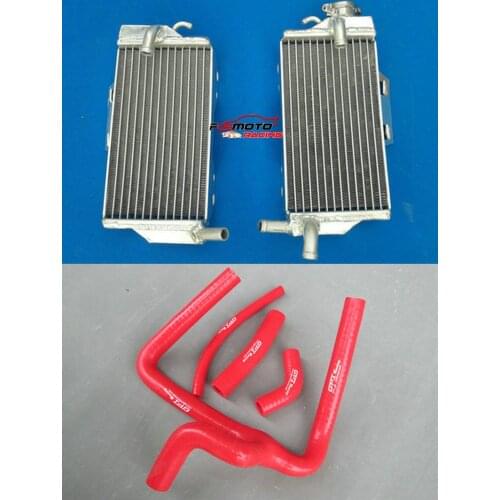 L&R Aluminum Radiator + Silicone Hose For Honda CR250 CR250R 2005-2007 07 06 05