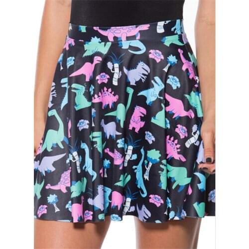 Dragon Skirt Mini Pleated Skirt for Women Ladies Femme Summer 2021 Sexy Print Faldas School Teens Kawaii Skirt Korean Clothes