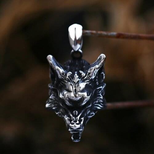 Fashion Vintage Women Men Animal Stainless Steel Pendant Chain Necklace Jewelry BP8-491