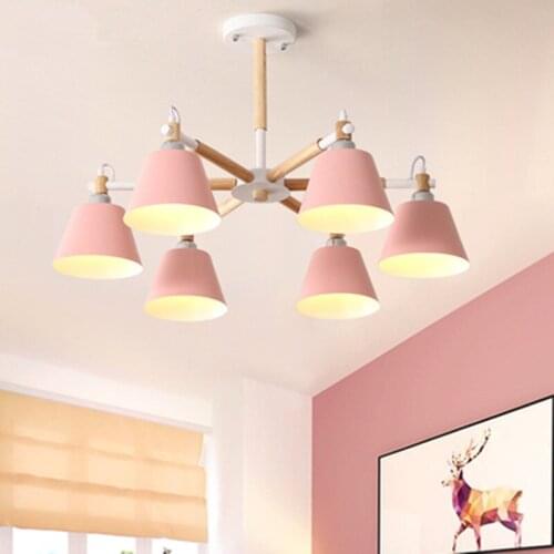 Nordic Pendant Lamps For Bedroom Reading Wall Sconce Bedside Luminaira Modern Wooden E27 Wall Mounted Lighting Fixtures