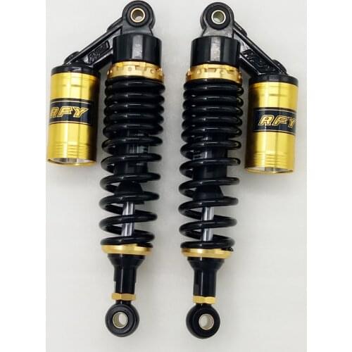 New 8mm spring 1 Pair 300mm 310mm Motorcycle Rear Shock Absorber FOR HYOSUNG GV650 GV700 YAMAHA XV250 VIRAGO black