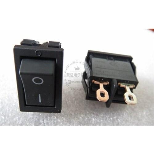 Original new 100% AJ7212 rocker switch TV switch 2pin 2gear power button warping switch 10A250V