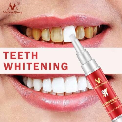 MeiYanQiong Teeth Whitening Pen Cleaning Serum Remove Plaque Stains Dental Tools Whiten Teeth Oral Hygiene Tooth Bleaching Tools