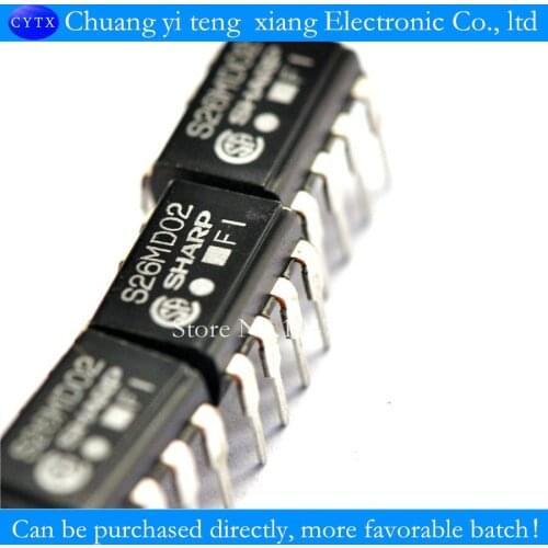 S26MD02 S26MD2 light coupling into DIP7 optoisolator photoelectric coupling 10PCS/LOT