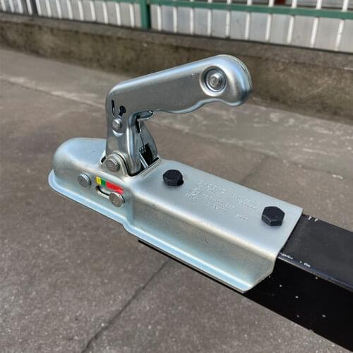 EMARK Approved EUROPEAN STYLE DRESSE STEEL TRAILER HITCH COUPLING coupler To Suit 60mm Draw Bar 1500kgs, TRAILER PARTS
