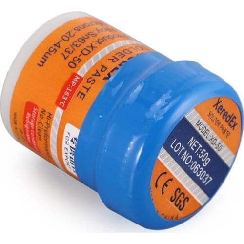 XD-50 Multifunctional No-Clean Solder Soldering Paste Tin Mud Mobile Phone Repair Tool SMT Patch Maintenance LED