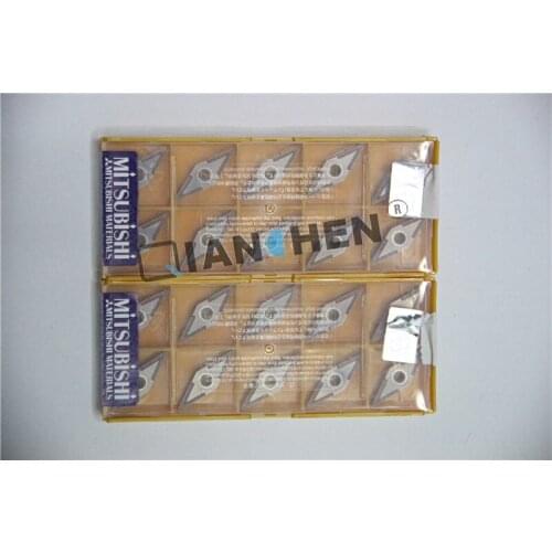 Mitsubishi 10pcs/lot VNMG160404 VP15TF VNMG160408 VP15TF CNC inserts,Face Mill Lathe Tools cutter CNC tool