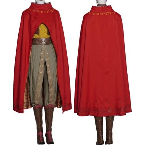 Adult Women Last Dragon Cosplay Costume Leading Role Raya Clothing Halloween Party Outfit Full Props With Accessories