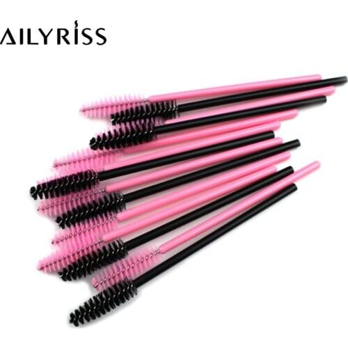 500pcs Eyelash Brushes Makeup Brushes Beauty Cosmetic Tool Disposable Mascara Wands Eyelash Extension Supplies AILYRISS