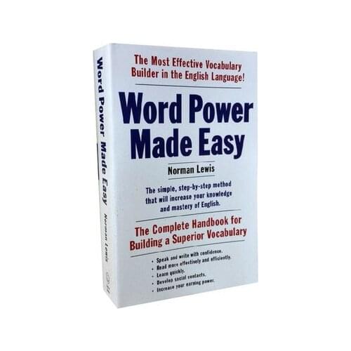 English original Word Power Made Easy learning vocabulary words force the latest version of the book