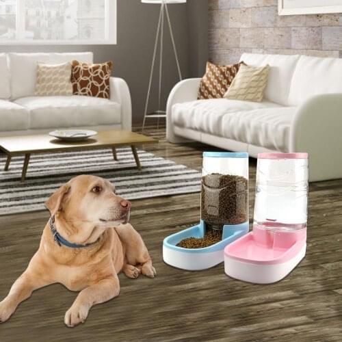 New Arrivals Automatic Pet Feeder Cat Automatic Food Feeder And Drinker 3.8 L Food Dispenser Container For Small Medium Dog Cat