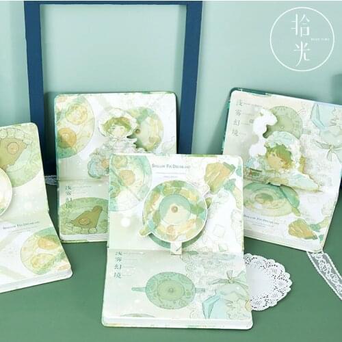 Notebook Ins with High Face Value and Fairy Air, Thickened Students Hand Book, Girls Heart Diary, Ladys Japanese Style, Gift