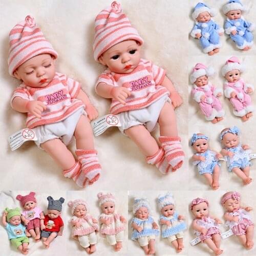 JINGXIN PRINSES 30cm Reborn Baby Dolls Waterproof Baby Doll Lifelike Real Baby Toys Full Silicone Body Reborn Doll Toy Gifts