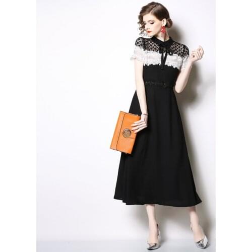 MIUXIMAO Summer Chiffon Dresses
