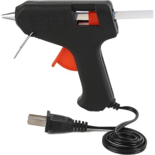 Popular 20W Electric Heating Hot Melt Glue Gun With 7*100MM Glue Sticks Mini Industrial Hot Melt Glue Guns DIY Craft Repair Tool