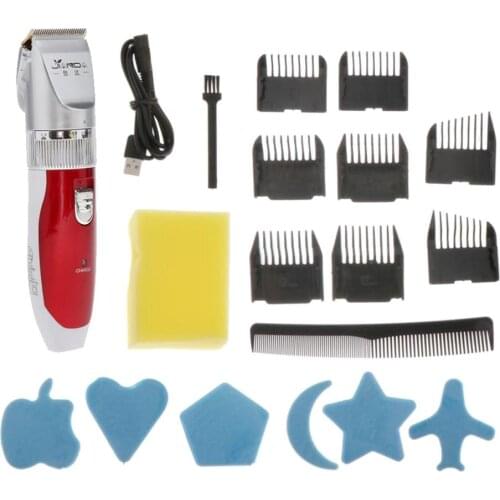 Professional Kids Barber Home Rechargeable Hair Cutting Trimmer Haircut Machine Men USB Electric Hair Clipper Machine Set