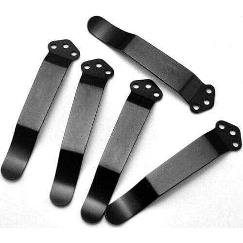 1PC Pocket Knife Clip Easy Carry Waist Back Clamp DIY Titanium Cutter Clips Outdoor Gear For Benchmade/Emerson/Zero Accessories