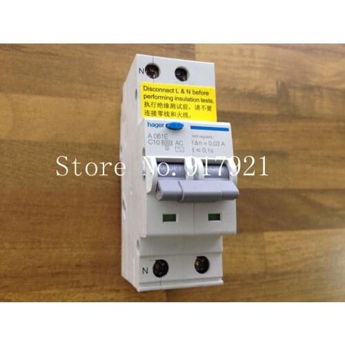 [ZOB] The German ORIGINAL A061E 10A electronic Hagrid leakage breaker type A061G residual current circuit breaker --5pcs/lot