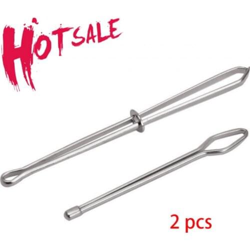 2pcs High Quality Garment Clips Sewing DIY Tools Elastic Band Tape Punch Cross Stitch Practical Wear Elastic Clamp (wear Rope)