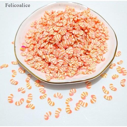 20g/Bag Polymer Clay Sock Slices Slime Charms Supplies Additives Accessories Sprinkles For Fluffy Clear Slime Toy