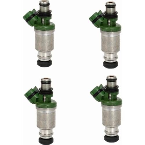 4x OEM 23250-74100 Engine fuel injector 23209-74100 For Toyota Celica Camry 2.2 RAV4 2.0 Nozzle Part 23203-74100