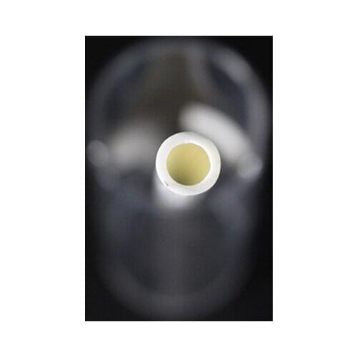 99.5%Al2O3 High Thermal Corundum Tube1.2*0.6*10mm/Round Single-Bore Alumina Tube/Insulating Ceramics For Thermocouple Sensors