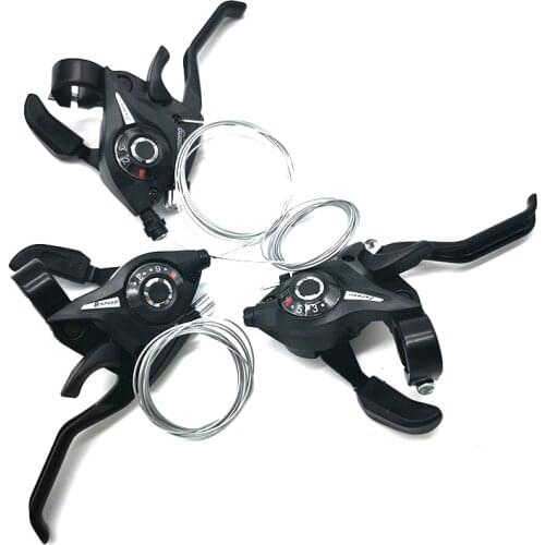 Conjoined DIP ST-EF51 3x7/3x8 21/24 Speed Mountain Bike Brake Lever Bicycle Shifter Set