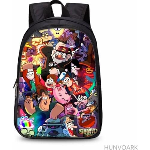 Disney Gravity Fall Backpack 13inch kindergarten School Bags For Boys Girls Cartoon 1-3Grade Children Mochila Escolar