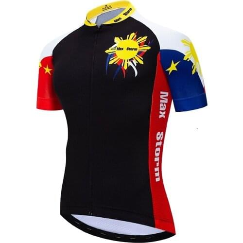 Cycling Jersey 2019 New Team Customized Road Mountain Race Top bike jersey max storm