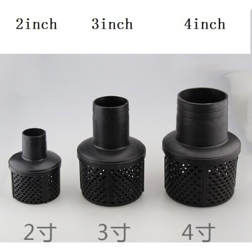 Water pump Strainer Filter Screen 2inch 3 inch 4 inch for Gasoline Pump Suction Hose Drainage Sewage